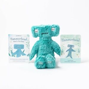 Slumberkins Hammerhead Kin, Book, & Affirmation Card